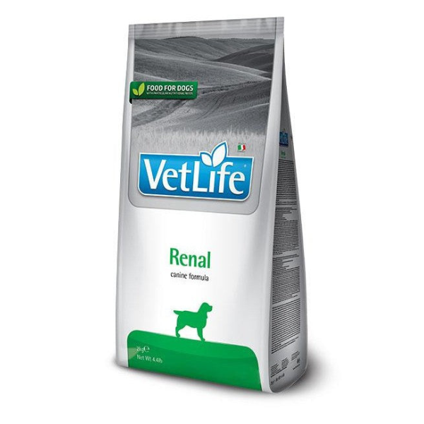 FARMINA VET LIFE DOG Renal. Pienso dietas para perros. Pienso natural.