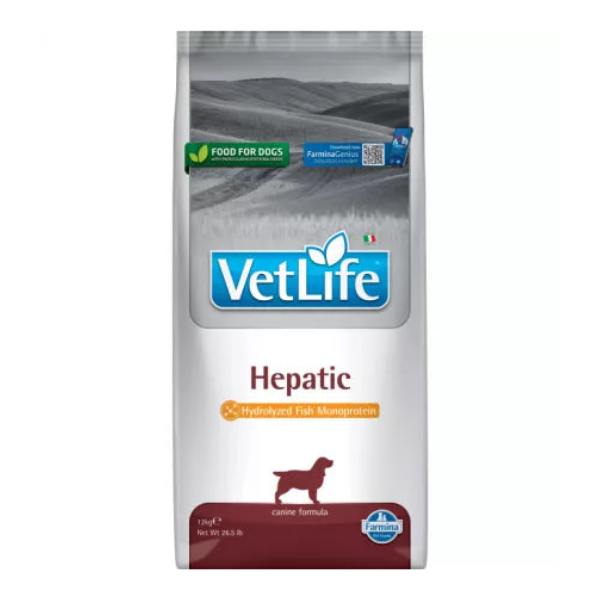 FARMINA VET LIFE DOG Hepatic de pescado. Pienso dietas para perros. Pienso natural.