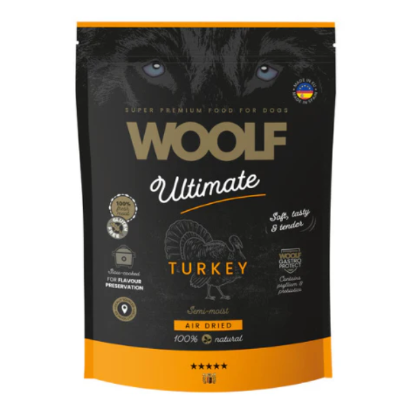 Woolf  Pavo, Snacks Naturales para Perros, Premios para Perros