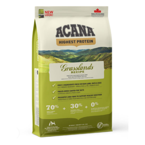 Pienso Grassland Acana, Pienso para Perros, Comida para Perros