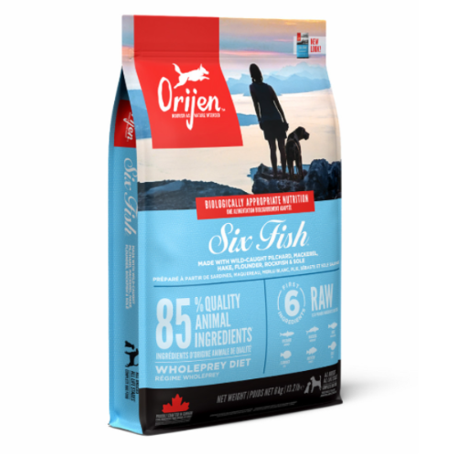 Pienso six fish Orijen, Pienso para Perros, Comida para Perros