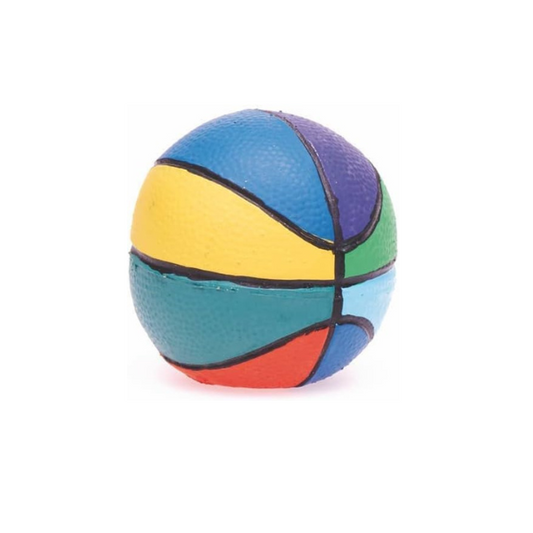 
Pelota Basket Arcoíris, el juguete perfecto para perros activos. ¡Ideal para diversión y ejercicio! Encuentra también juguetes divertidos para perros.