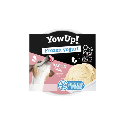 YowUp Helado Bacon: delicioso snack natural para perros, ¡la comida ideal para consentir a tu mascota con sabor y salud!