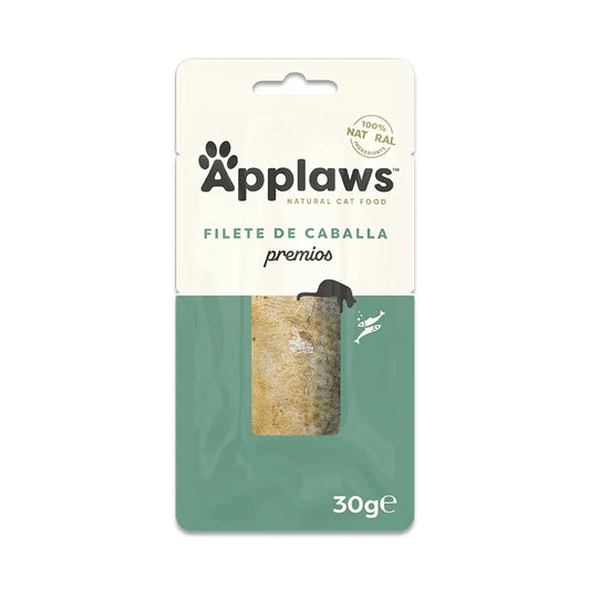 Applaws Lomo de Caballa entero para Gatos 30 Gr, Premios para Gatos