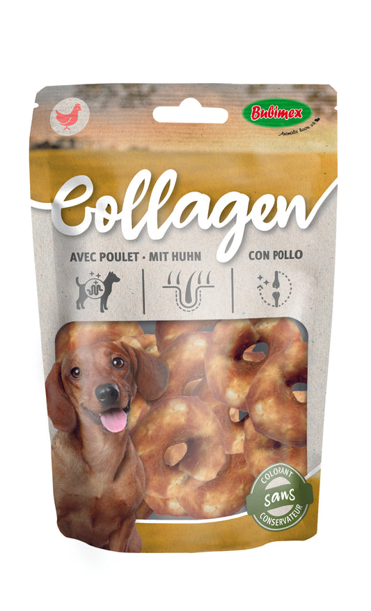 Rosquillas colágeno pollo, Snacks Naturales para Perros, Premios para Perros