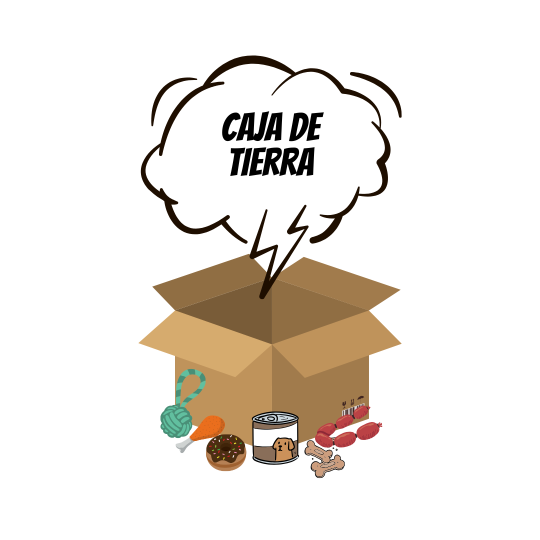 Caja Mensual Tierra, Perfecta para Perros