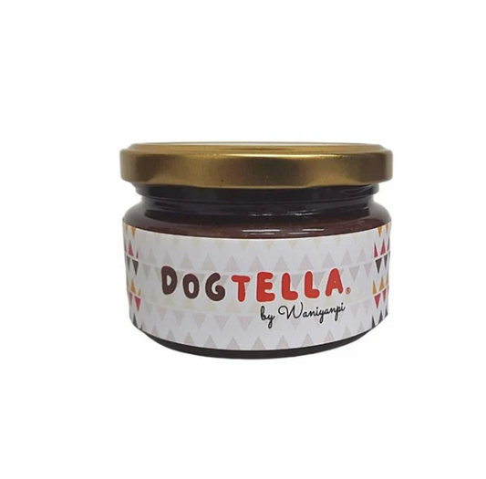 Dogtella- Crema de Cacahuete y Algarroba, Comida para Perros