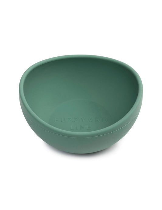 FuzzYard LIFE Silicone Bowl - Myrtle Green