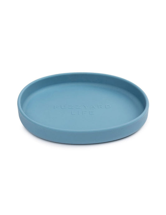 FuzzYard LIFE Silicone Cat Dish - French Blue