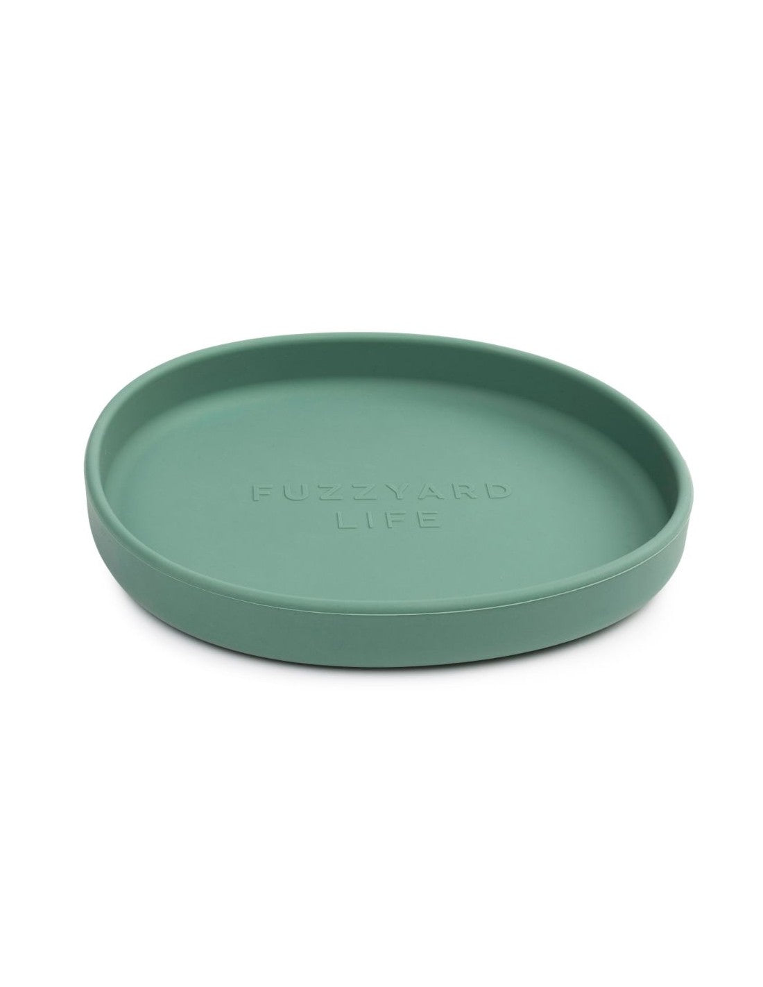 FuzzYard LIFE Silicone Cat Dish - Myrtle Green