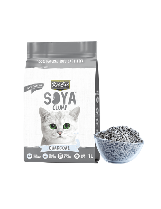 Kit Cat Arena Eco SoyaClump - Charcoal 7L