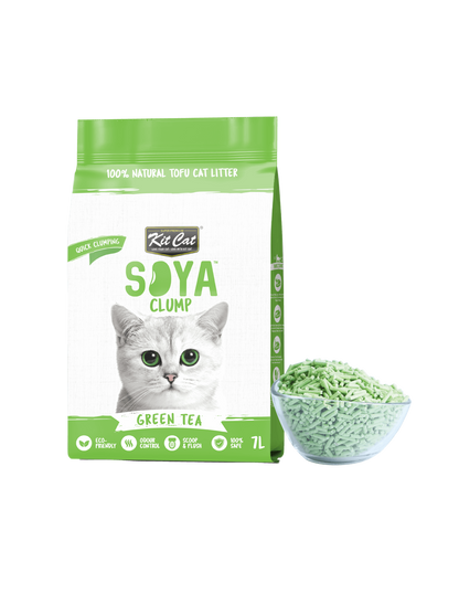 Kit Cat Arena Eco SoyaClump - Green Tea 7L