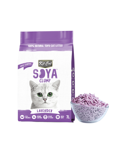 Kit Cat Arena Eco SoyaClump - Lavender 7L