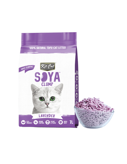 Kit Cat Arena Eco SoyaClump - Lavender 7L