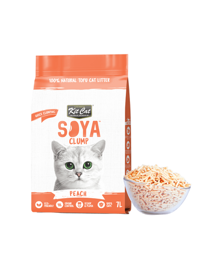 Kit Cat Arena Eco SoyaClump - Peach 7L