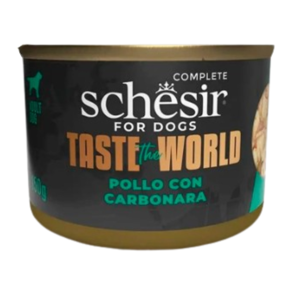 Schesir Pollo con Carbonara, Comida para Perros