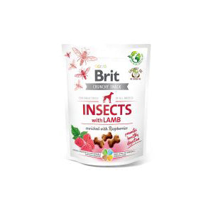 Snacks Brit Cordero e Insectos, Snacks Naturales para Perros, Premios para Perros