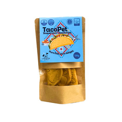 TacoPet Boquerones para perros y gatos (120 gr)