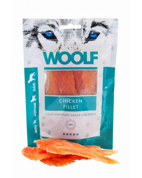 Woolf Filetes de Pollo, Snacks Naturales para Perros, Premios para Perros